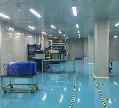 英碩包裝十萬(wàn)級(jí)潔凈車(chē)間